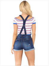 Zerrissener Hüft-Hebegurt Curling Jeans Wish Romper